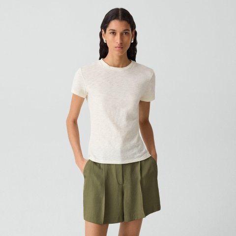 Theory Tiny Tee Women's Organic Cotton T-Shirt