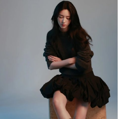 Maje Shirred Taffeta Mini Skirt