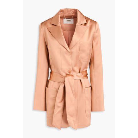 Zimmermann Belted Shantung Blazer