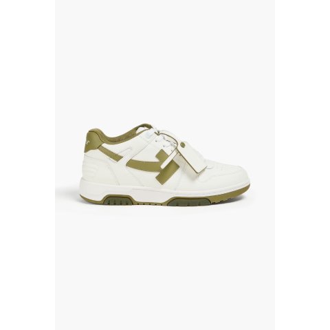 Off-White Out of Office Leather Sneakers