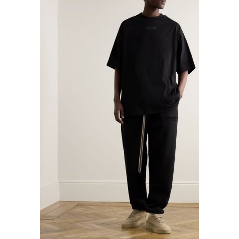 Fear of God Logo Cotton Jersey T-Shirt