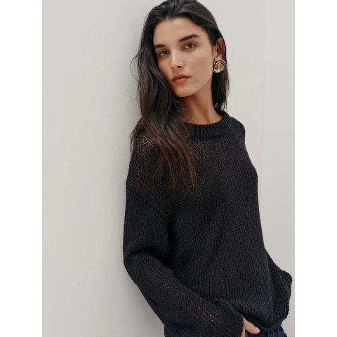 Reformation Elliot Boucle Crew