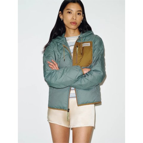 Reformation Patagonia Women's Diamond Quilted Bomber Hoody