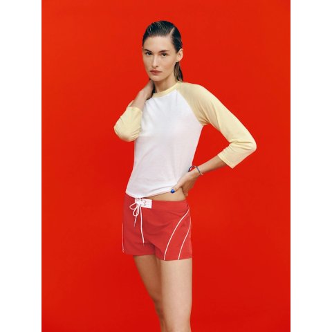 Reformation Noelle Tee Cotton Short Sleeve T-Shirt