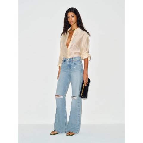 Reformation Cary Low Rise Slouchy Wide Leg Jeans