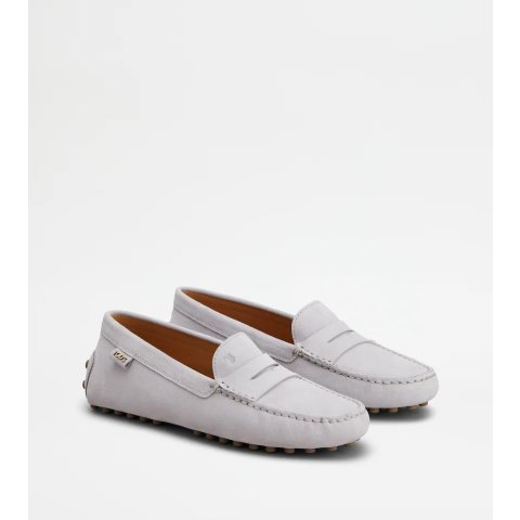 Tod's Tods Suede Loafers XXW22L00010RE041L026 Grey