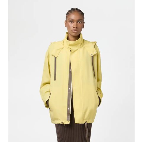 Tod's Silk Blend Windbreaker Jacket
