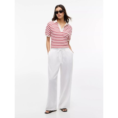 Tommy Hilfiger Linen-Blend Pull-On Pant