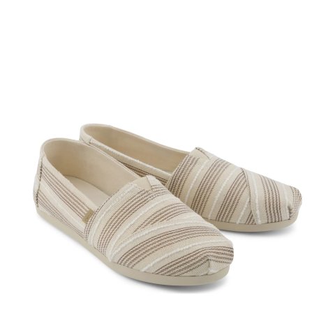 Toms Alpargata Classic Women’s Metallic Stripe