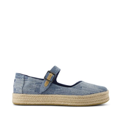 Toms Carolina Mary Jane Espadrille Denim