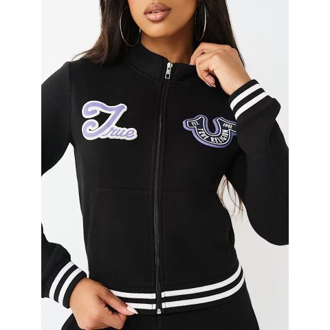 Logo Patch Track Jacket