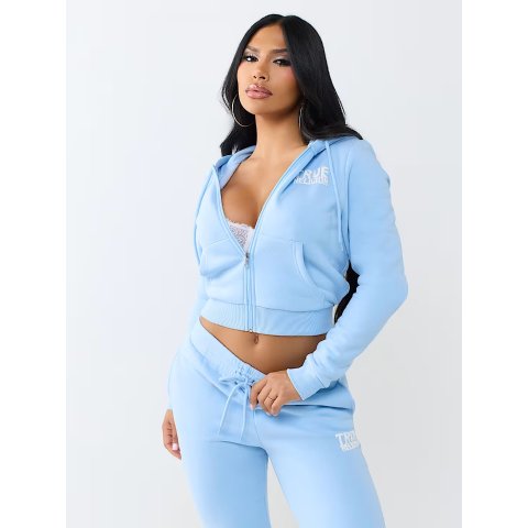 BUDDHA SHRUNKEN Zip Hoodie