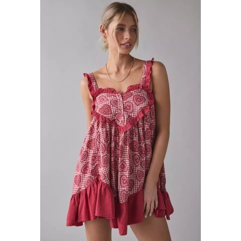 Out From Under Ruffle Babydoll Sleep Dress