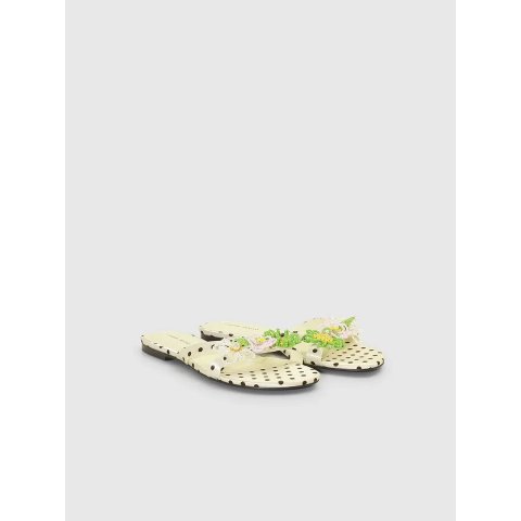 URBAN REVIVO Polka Dot Slippers