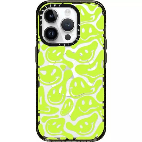 Casetify Impact Case MagSafe iPhone 15 Pro Acid Smiles