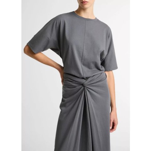 Vince Cotton Dolman-Sleeve Short Sleeve T-Shirt