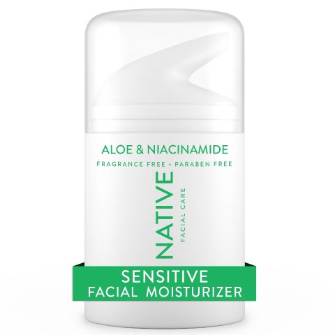 Native Facial Moisturizer Aloe Niacinamide 1.7 oz