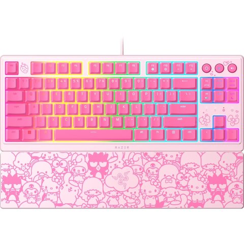 Razer Low-Profile Membrane Keyboard Hello Kitty Edition Backlit