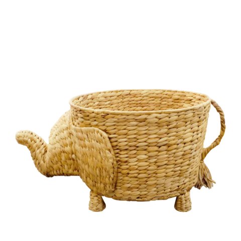 Dakota Fields Handwoven Elephant Storage Basket