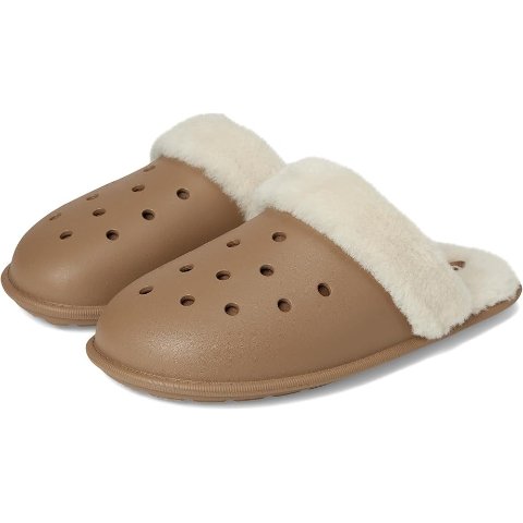 Crocs Classic Fuzz Unisex Slippers