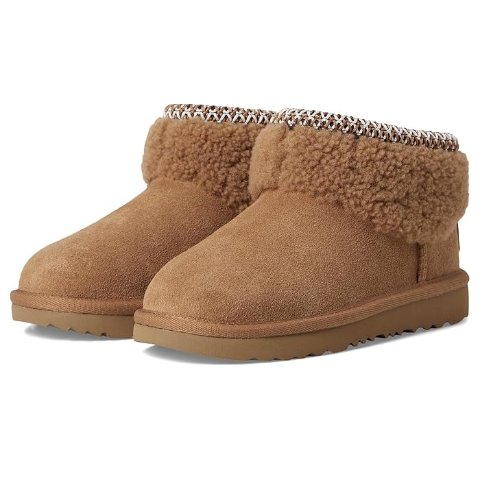 UGG Kids Classic Ultra Mini Maxi Curly Boots